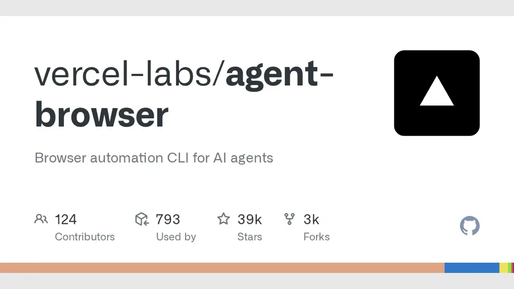 agent-browser: A Browser CLI Built for Agents preview