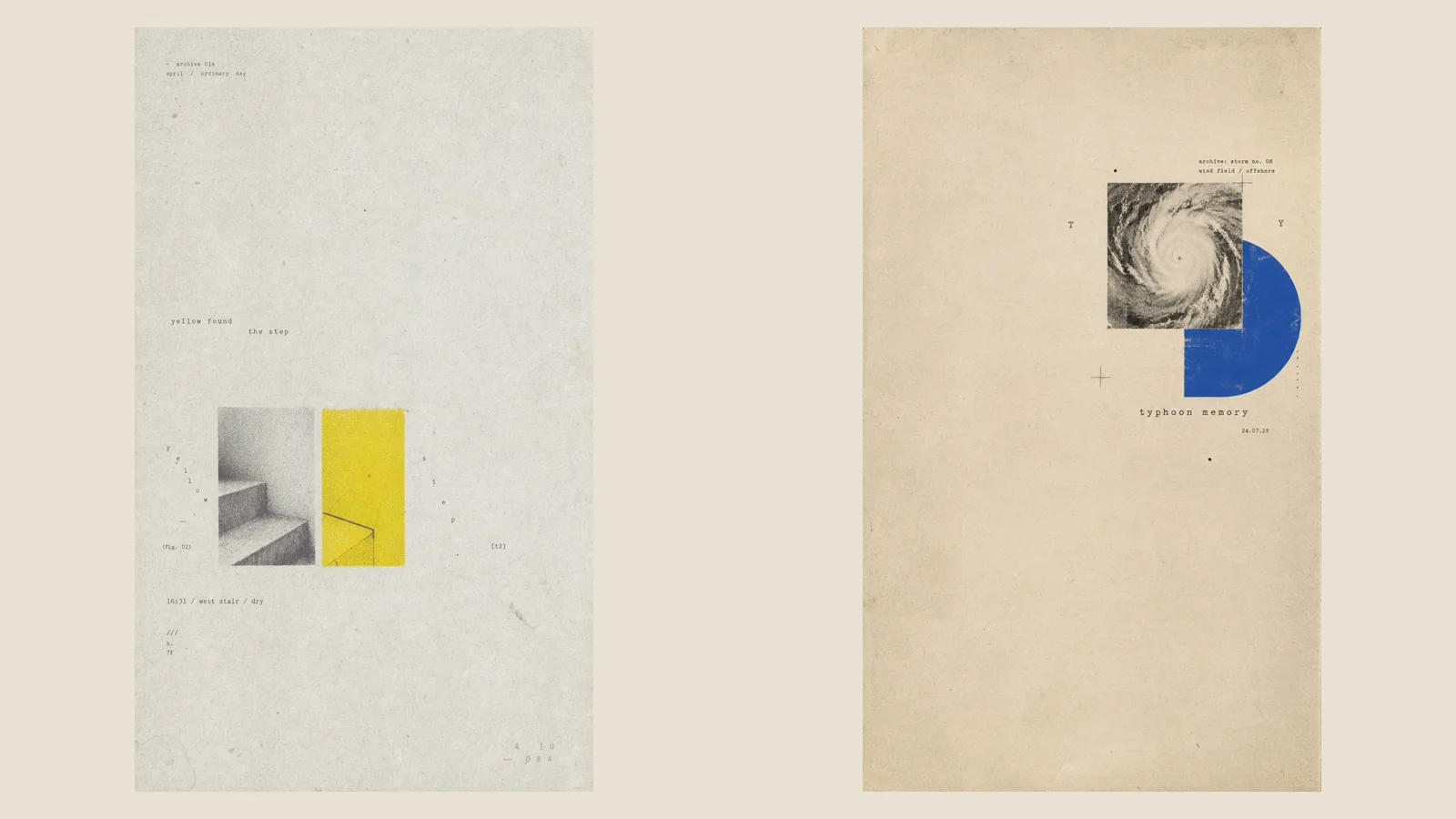Minimal Zine Poster: Quiet Editorial Paper Compositions preview