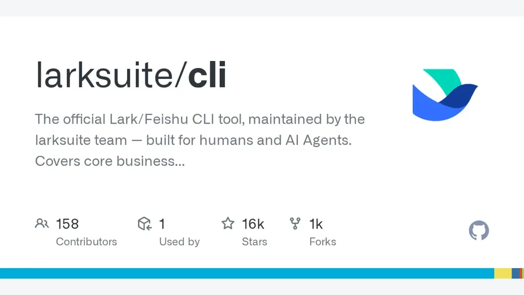 Lark's Official CLI, in Three Command Tiers preview
