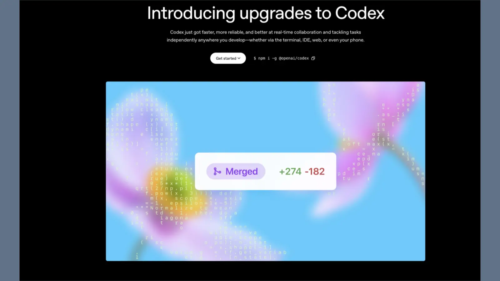 Codex interface