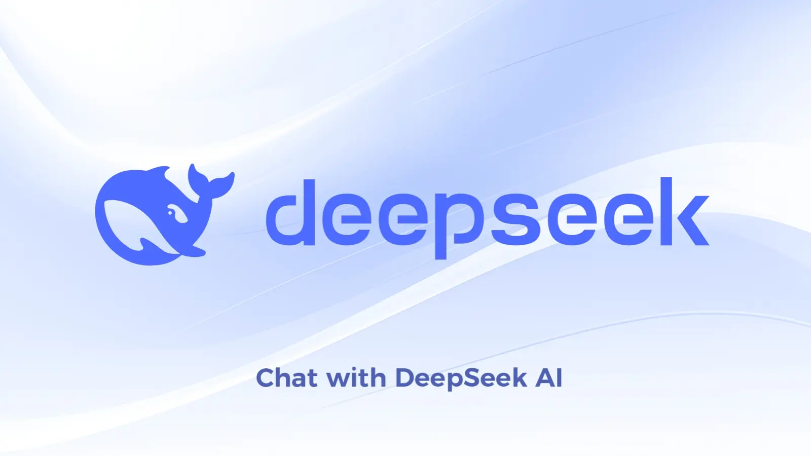 DeepSeek interface