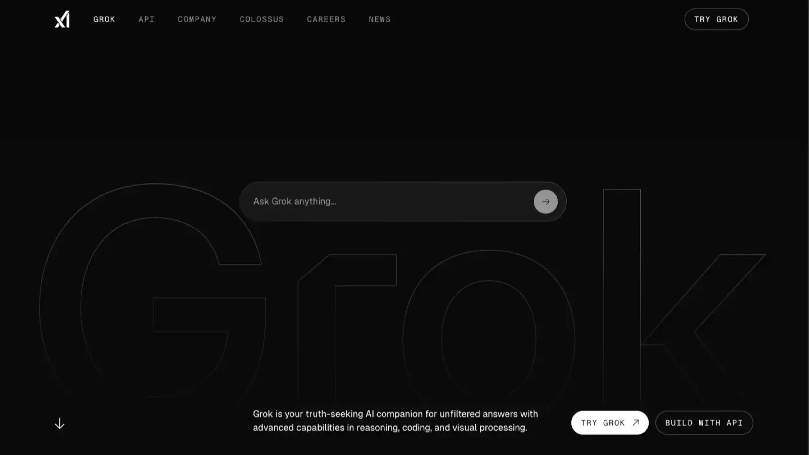 Grok interface