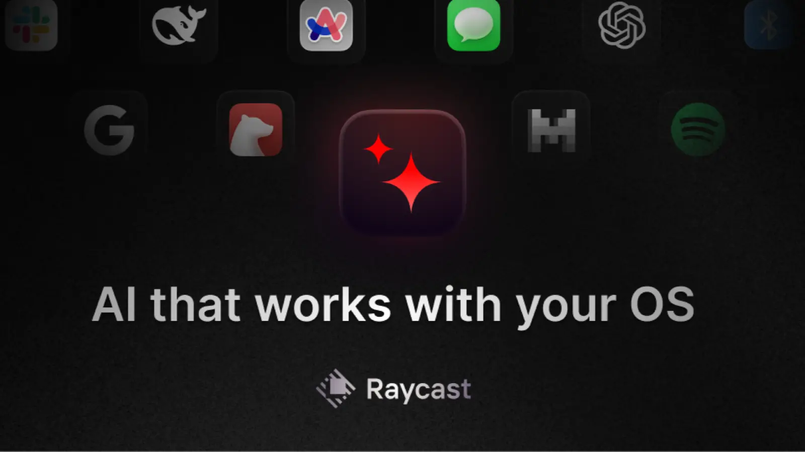 Raycast AI interface